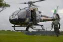 Batalhão aéreo da PM faz exercício com equipes médicas em preparação a Operação Verão 2019/2020