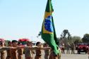 No aniversário de 166 anos da PM, novas viaturas e formatura de soldados marcam solenidade na APMG, em São José dos Pinhais (PR)