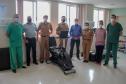 Hospital da Polícia Militar (HPM) recebe equipamentos para fisioterapia doados pela AMAI em Curitiba (PR)