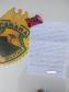 Durante patrulhamento, equipe do BPTran recebe carta de agradecimento em Curitiba