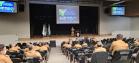 Batalhão de Patrulha Escolar Comunitária faz nivelamento do efetivo com palestras e instruções na Capital
