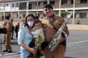 Banda de Música faz homenagem às mães policiais militares de todo o Paraná