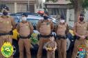 Policiais militares de Maringá (PR) visitam fã da PM no dia do seu aniversário