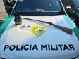 Polícia Ambiental atende ocorrência de desmatamento e encaminha homem por porte ilegal de arma de fogo em Campo Largo (PR)