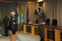 Comando da Artilharia Divisionária da 5ª Divisão de Exército faz visita de inspeção ao Quartel do Comando-Geral da PM 