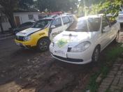 Dois carros furtados são recuperados pela PM em Cascavel, no Oeste do Paraná