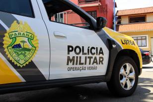 Desentendimento no trânsito leva PM a encaminhar um homem por porte ilegal de arma de fogo em Pontal do Paraná