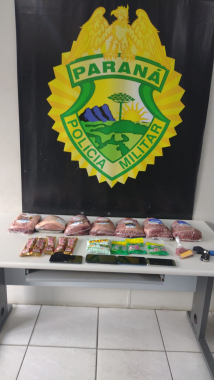 Trio furta carnes de supermercados e acaba detida durante abordagem do BPChoque na Capital
