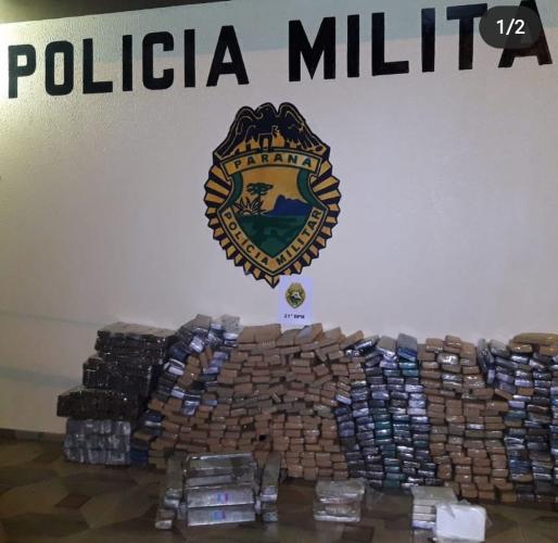 PM intercepta mais de meia tonelada de maconha no Sudoeste do estado