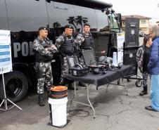 Governador autoriza concurso de 2,4 mil vagas para a Polícia Militar durante solenidade em Curitiba