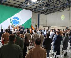 BPMOA recebe novo comandante em solenidade conduzida no aeroporto Bacacheri, em Curitiba