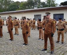 Batalhão de Guarda da PM comemora 55 anos de criação com solenidade em Piraquara, na RMC