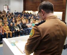 Batalhão de Polícia de Trânsito recebe novo Comandante durante solenidade em Curitiba