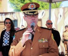 Batalhão responsável pelo policiamento da região Leste de Curitiba recebe novo Comandante durante solenidade