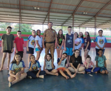  Policial militar realiza projeto social de Karatê em Guairá (PR)