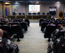 BOPE abre a I SIPAT com palestra sobre o Programa de Saúde Preventiva e a Segurança no Trabalho em Curitiba