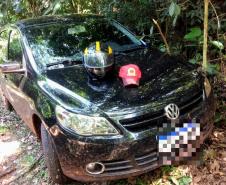 BPRv recupera carro roubado durante Operação Esforço Integrado em São Miguel do Iguaçu (PR)