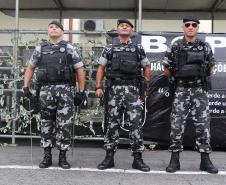 Solenidade marca a troca de Comando do Batalhão de Operações Especiais em Curitiba
