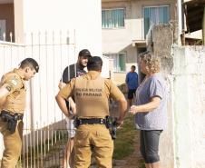 Policiais militares salvam bebê engasgado em São José dos Pinhais, na RMC