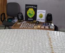 Batalhão de Guarda e BOPE deflagram operação contra o tráfico de drogas em Piraquara (PR); dois envolvidos são presos