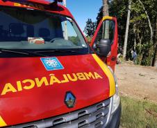 BPMOA resgata homem ferido em acidente de trânsito em Campo Largo, na RMC