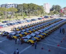 Batalhão Rodoviário recebe 70 novas viaturas para reforço de policiamento e fiscalização no Paraná