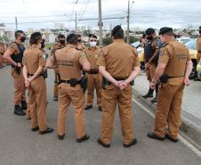 PM inicia operação Saturação com mais de 200 policiais militares na CIC, em Curitiba