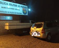 BPFron apreende drogas e carros utilizados para o contrabando em duas cidades de fronteira