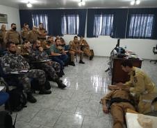 Policiais militares do Centro-Sul recebem treinamento sobre Atendimento Pré-Hospitalar Tático