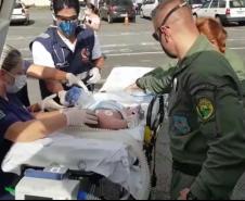 Batalhão de operação aéreas atende vítimas de afogamentos e acidentes