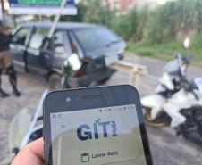 BPTran lavra 112 notificações de trânsito e encaminha motorista em Matinhos (PR)