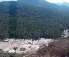 Polícia Ambiental identifica 13 pontos com corte de vegetação nativa em Guaratuba (PR)