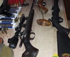 Denúncia ao 181 auxilia policiais militares a apreenderem quatro armas de fogo em Assaí (PR)