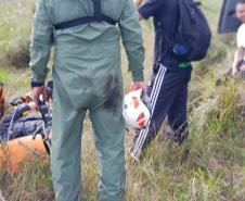 BPMOA resgata montanhista após queda no Pico Camapuã, na RMC