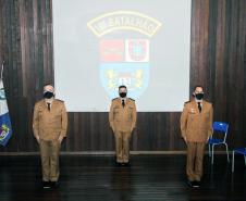 Solenidade marca a troca de comando do 12⁰ Batalhão da PM em Curitiba