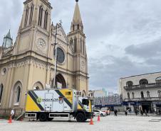 As unidades especializadas da PMPR foram mobilizadas para apoiar as forças locais e reforçar áreas estratégicas