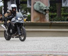 As unidades especializadas da PMPR foram mobilizadas para apoiar as forças locais e reforçar áreas estratégicas