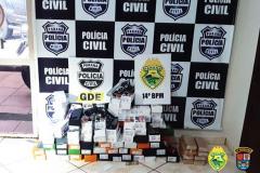 Ação conjunta da PM e PC resulta na recuperação de 100 celulares roubados em Foz do Iguaçu