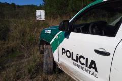 Caminhão roubado é recuperado pela Polícia Ambiental em São José dos Pinhais,na RMC