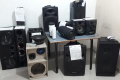 AIFU fecha três estabelecimentos comerciais em Curitiba e apreende 13 aparelhos de som no Litoral do estado