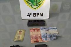 PM prende dois rapazes e apreende mais de 250 gramas de drogas em Maringá, no Noroeste do estado