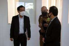 Vice-cônsul do Japão visita Quartel do Comando-Geral da PM em Curitiba