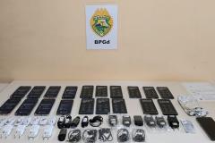 BPGd prende dupla e recupera objetos roubados de loja de departamentos de Pinhais (PR)