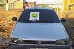 No mesmo dia, dois carros furtados são recuperados no município de Palmas, em ocorrências separadas