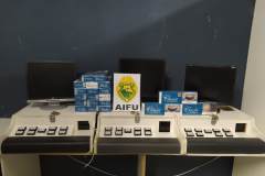 AIFU apreende quatro máquinas caça-níquel e produtos contrabandeados em Curitiba