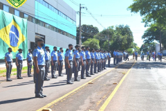 Colégio da Polícia Militar de Maringá comemora três anos de criação com solenidade e homenagens