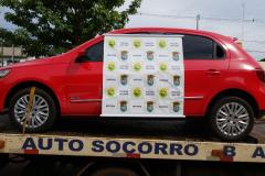 BPFron recupera veículo furtado em Guaíra (PR) 