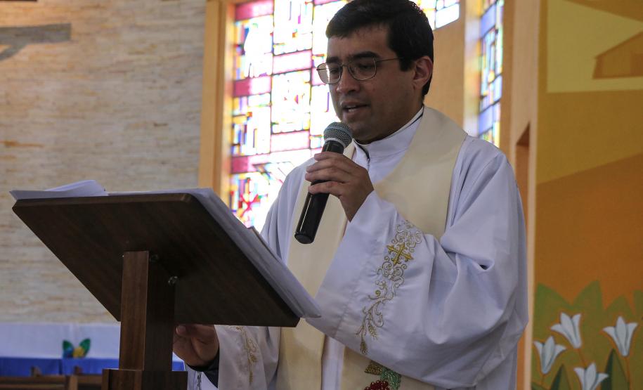 Polícia Militar do Paraná participa da Santa Missa de Páscoa dos Militares no Santuário São José Operário, em Curitiba