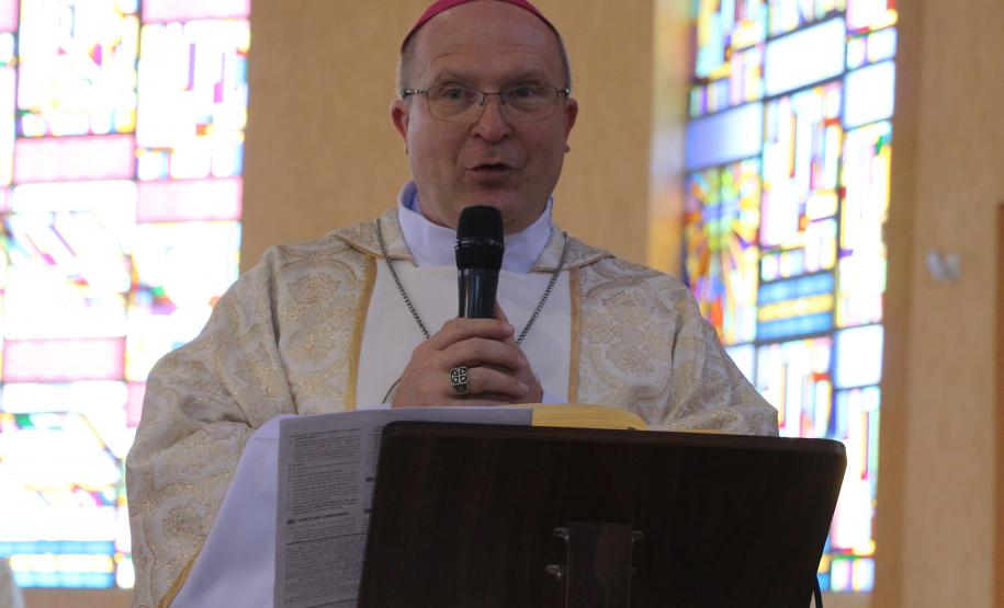 Polícia Militar do Paraná participa da Santa Missa de Páscoa dos Militares no Santuário São José Operário, em Curitiba