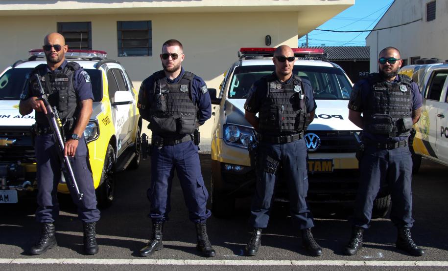 Ação conjunta entre Polícia Militar, Força Nacional e Guarda Municipal reforça segurança em São José dos Pinhais